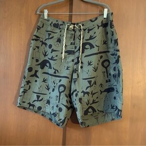 Patagonia board shorts.